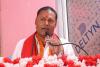 आठौं नगरसभामा स्वागत मन्तव्य राख्दै प्रमुख प्रशासकीय अधिकृत बलिराम यादव ज्यू
